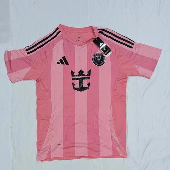 Adidas Inter Miami CF 2024/25 Home Soccer Jersey Medium Authentic NWT - Picture 2 of 9